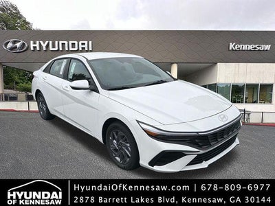 2026 Hyundai Elantra Hybrid Blue