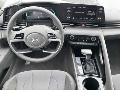 2026 Hyundai Elantra Hybrid Blue