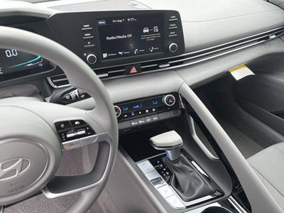 2026 Hyundai Elantra Hybrid Blue