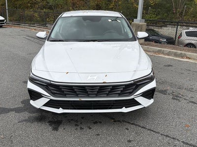 2026 Hyundai Elantra Hybrid Blue
