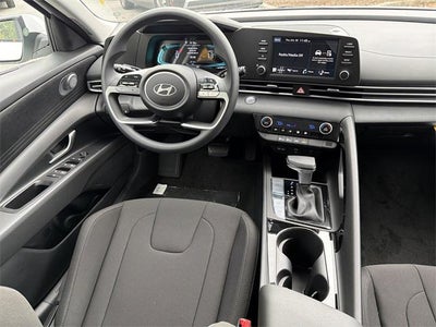 2026 Hyundai Elantra Hybrid Blue