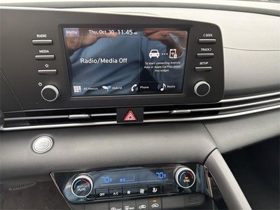 2026 Hyundai Elantra Hybrid Blue