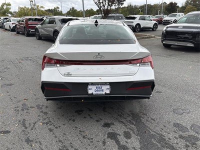2026 Hyundai Elantra Hybrid Blue