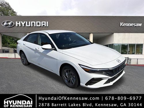 2026 Hyundai Elantra Hybrid Blue