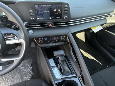 2026 Hyundai Elantra Hybrid Blue