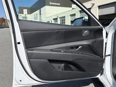 2026 Hyundai Elantra Hybrid Blue