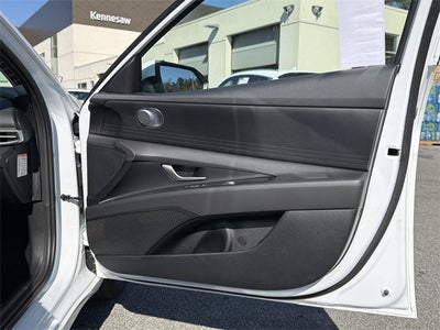 2026 Hyundai Elantra Hybrid Blue