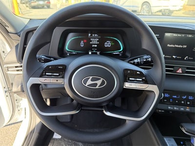 2026 Hyundai Elantra Hybrid Blue