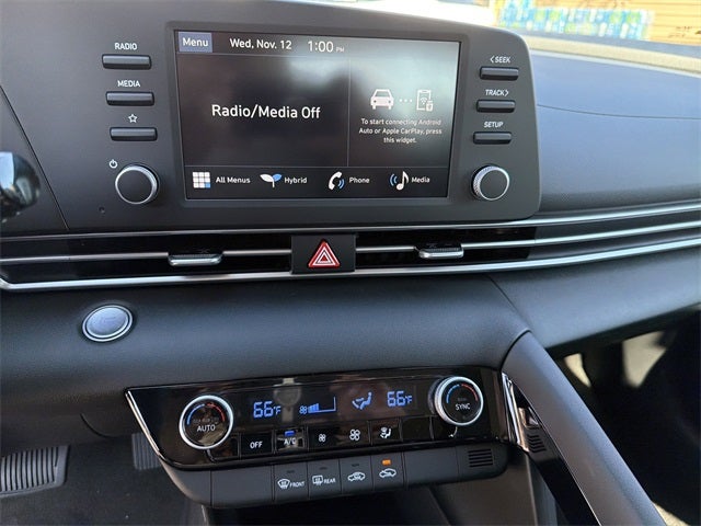 2026 Hyundai Elantra Hybrid Blue