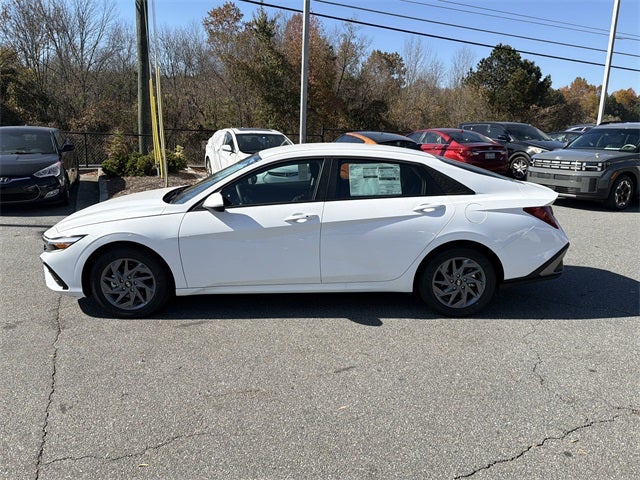 2026 Hyundai Elantra Hybrid Blue