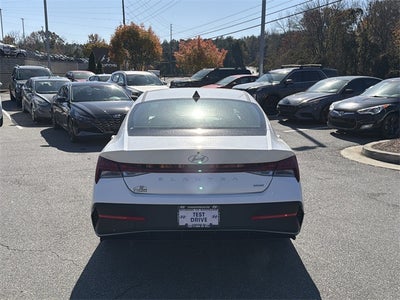 2026 Hyundai Elantra Hybrid Blue