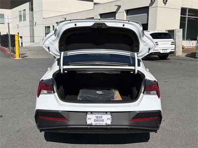 2026 Hyundai Elantra Hybrid Blue