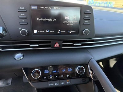 2026 Hyundai Elantra Hybrid Blue