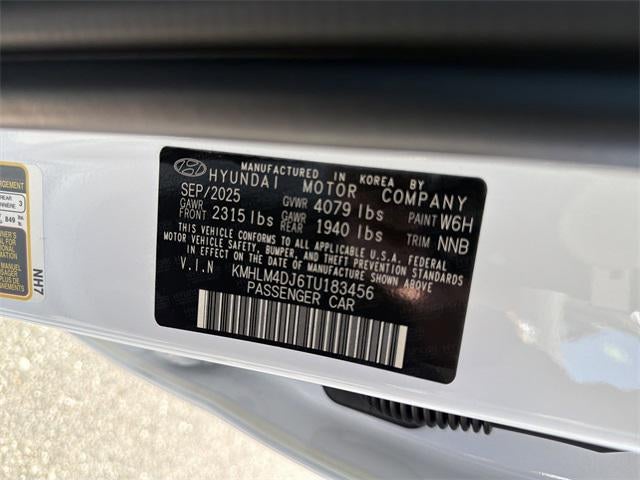 2026 Hyundai Elantra Hybrid Blue