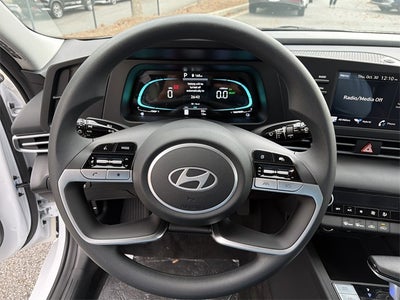 2026 Hyundai Elantra Hybrid Blue