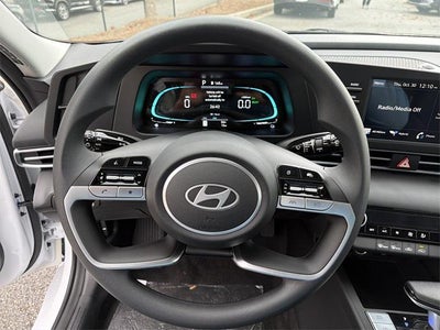 2026 Hyundai Elantra Hybrid Blue