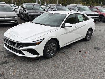 2026 Hyundai Elantra Hybrid Blue