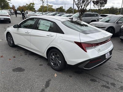 2026 Hyundai Elantra Hybrid Blue