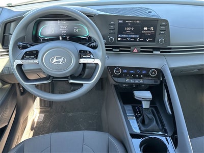 2026 Hyundai Elantra Hybrid Blue