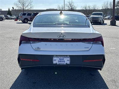 2026 Hyundai Elantra Hybrid Blue