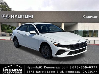 2026 Hyundai Elantra Hybrid Blue