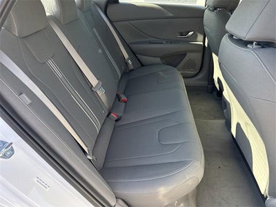 2026 Hyundai Elantra Hybrid Blue