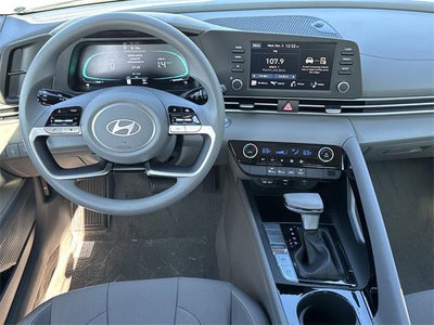 2026 Hyundai Elantra Hybrid Blue