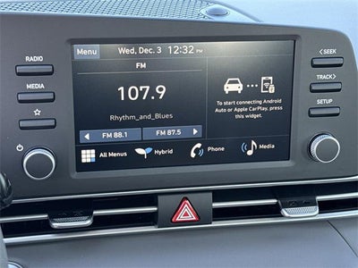 2026 Hyundai Elantra Hybrid Blue