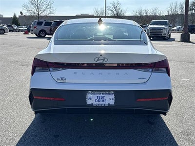 2026 Hyundai Elantra Hybrid Blue