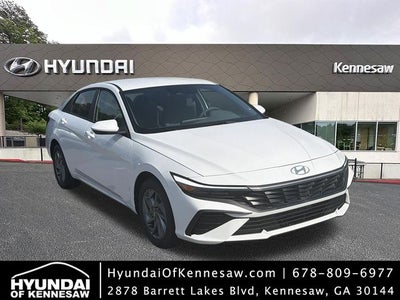 2026 Hyundai Elantra Hybrid Blue