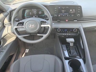 2026 Hyundai Elantra Hybrid Blue