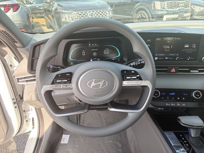 2026 Hyundai Elantra Hybrid Blue