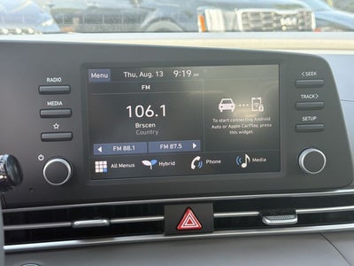 2026 Hyundai Elantra Hybrid Blue