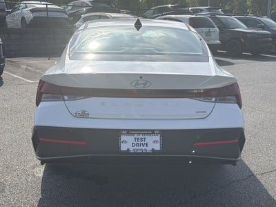 2026 Hyundai Elantra Hybrid Blue