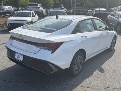 2026 Hyundai Elantra Hybrid Blue
