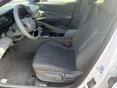 2026 Hyundai Elantra Hybrid Blue