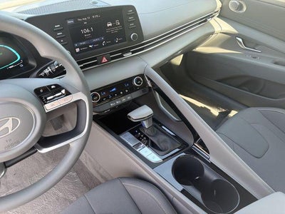 2026 Hyundai Elantra Hybrid Blue