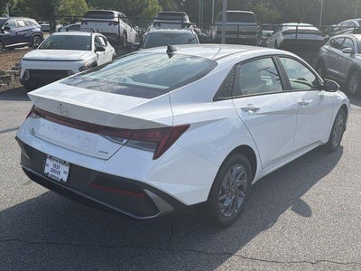 2026 Hyundai Elantra Hybrid Blue