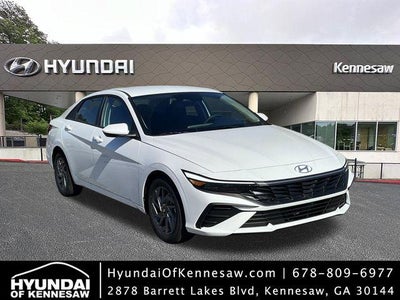 2026 Hyundai Elantra Hybrid Blue