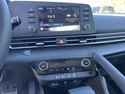 2026 Hyundai Elantra Hybrid Blue