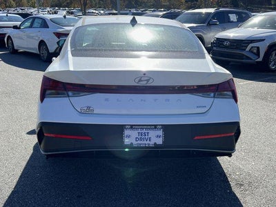 2026 Hyundai Elantra Hybrid Blue