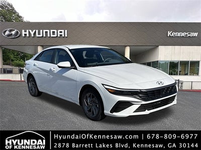2026 Hyundai Elantra Hybrid Blue