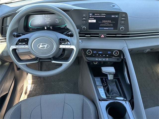 2026 Hyundai Elantra Hybrid Blue