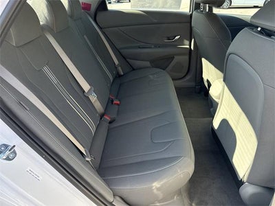 2026 Hyundai Elantra Hybrid Blue