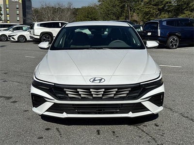 2026 Hyundai Elantra Hybrid Blue