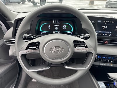 2026 Hyundai Elantra Hybrid Blue