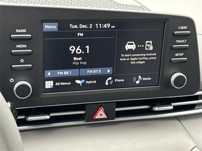 2026 Hyundai Elantra Hybrid Blue