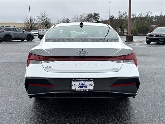 2026 Hyundai Elantra Hybrid Blue