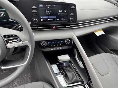 2026 Hyundai Elantra Hybrid Blue