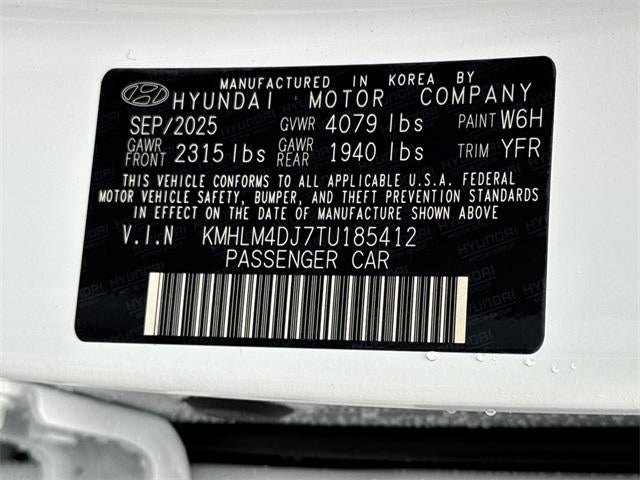 2026 Hyundai Elantra Hybrid Blue